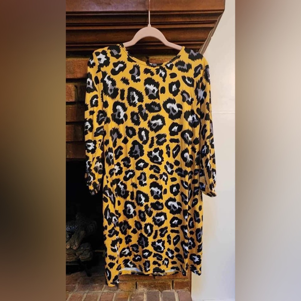 Boutique Animal Print Boutique Dress